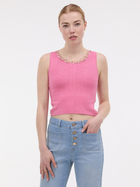 Orsay Розов дамски потник с апликация ORSAY