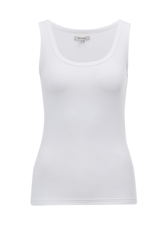 Orsay Бял дамски потник ORSAY