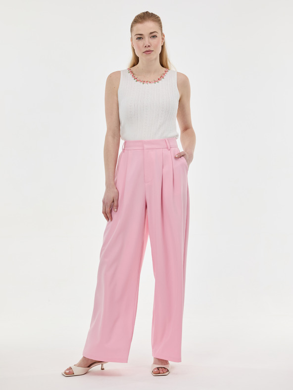 Orsay Бял дамски потник с апликация ORSAY