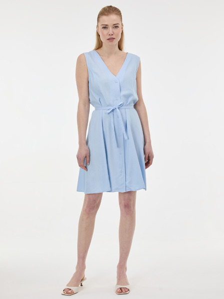 Orsay Светлосиня дамска рокля без ръкави ORSAY