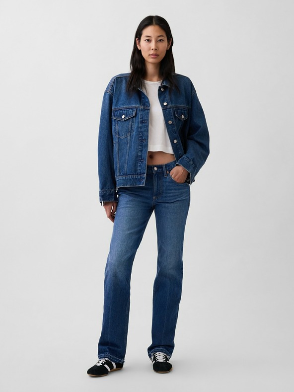 GAP Дънки Mid Rise Relaxed Straight GAP
