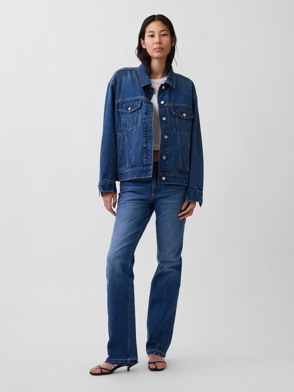 GAP Дънки Mid Rise Relaxed Straight GAP