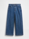 GAP Дънки High Rise Wide-Leg Crop GAP
