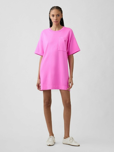 GAP Oversize суитшърт рокля с лого VintageSoft GAP