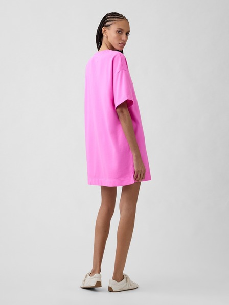 GAP Oversize суитшърт рокля с лого VintageSoft GAP