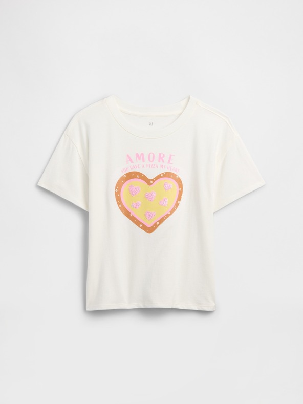 GAP Детска oversize тениска GAP