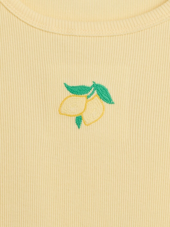 GAP Бебешка тениска с ребра GAP