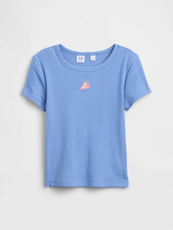 GAP Бебешка тениска с ребра GAP