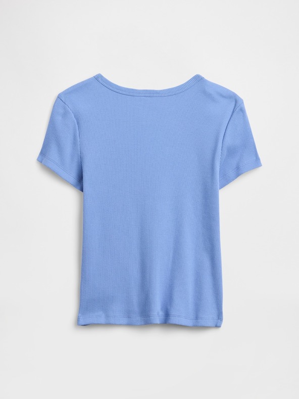 GAP Бебешка тениска с ребра GAP