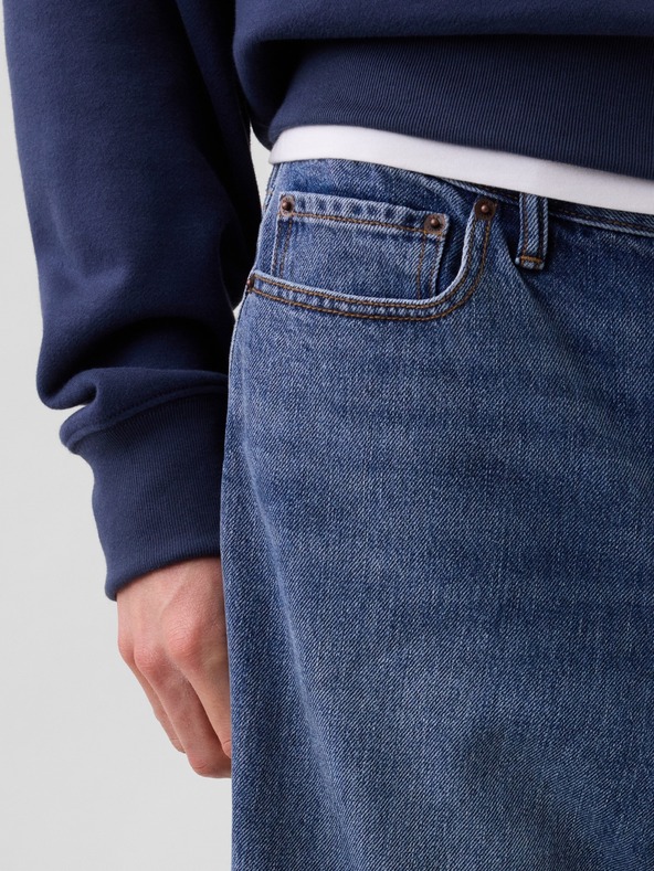 GAP Дънкови шорти Loose SuperSoft GAP