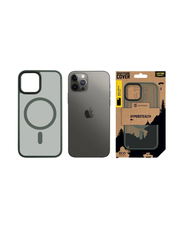 Tactical Tactical MagForce Hyperstealth Калъф за Apple iPhone 12/12 Pro Forest Green