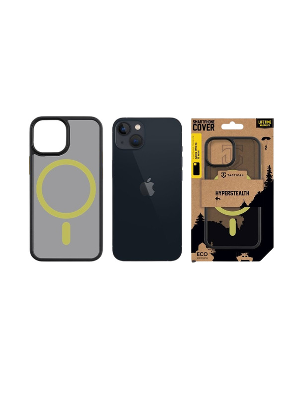 Tactical Tactical MagForce Hyperstealth 2.0 Калъф за Apple iPhone 13 mini Black/Yellow