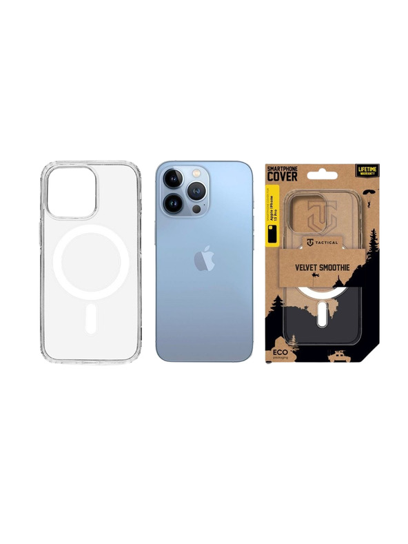 Tactical Tactical MagForce Калъф за Apple iPhone 13 Pro Transparent