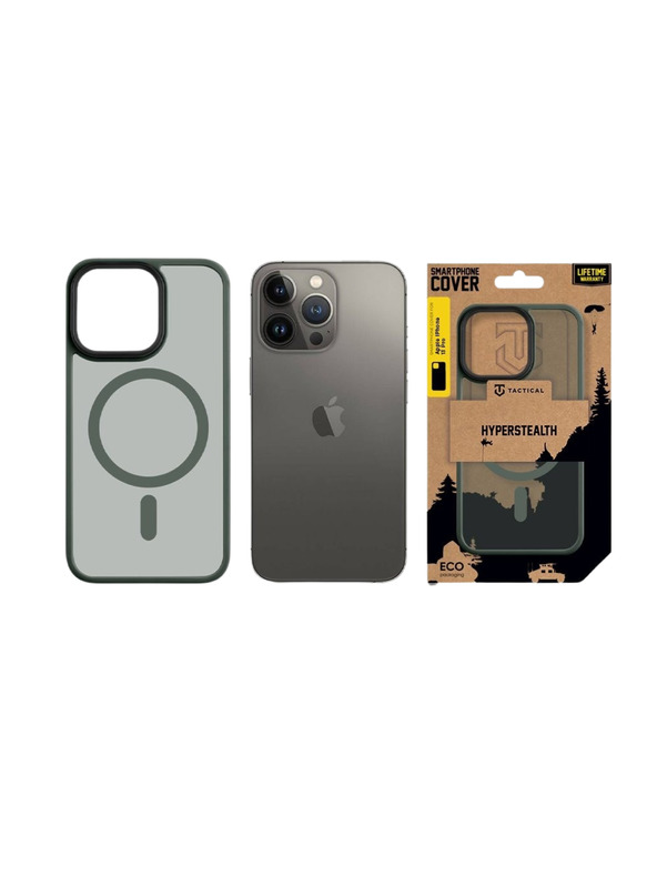 Tactical Tactical MagForce Hyperstealth Калъф за Apple iPhone 13 Pro Forest Green