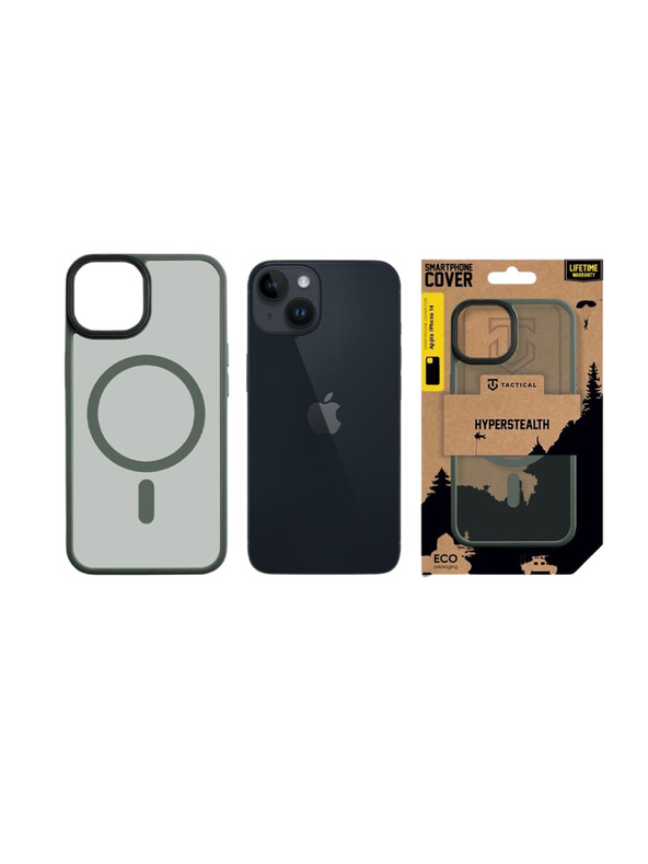 Tactical Tactical MagForce Hyperstealth Калъф за Apple iPhone 14 Forest Green