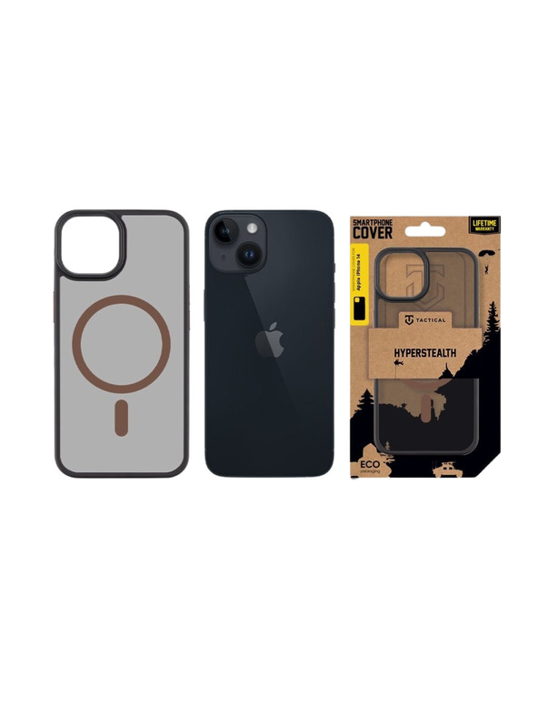 Tactical Tactical MagForce Hyperstealth 2.0 Калъф за Apple iPhone 14 Black/Moucha Moose