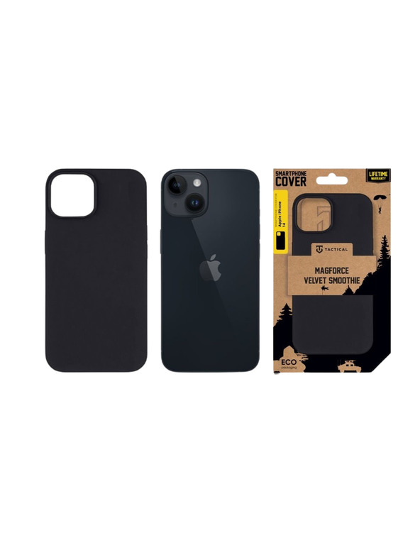 Tactical Tactical MagForce Velvet Smoothie Калъф за Apple iPhone 14 Asphalt