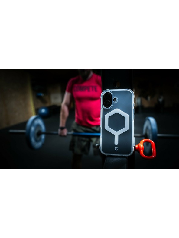 Tactical Tactical MagForce Hexagon Кейс за Apple iPhone 15 T-White