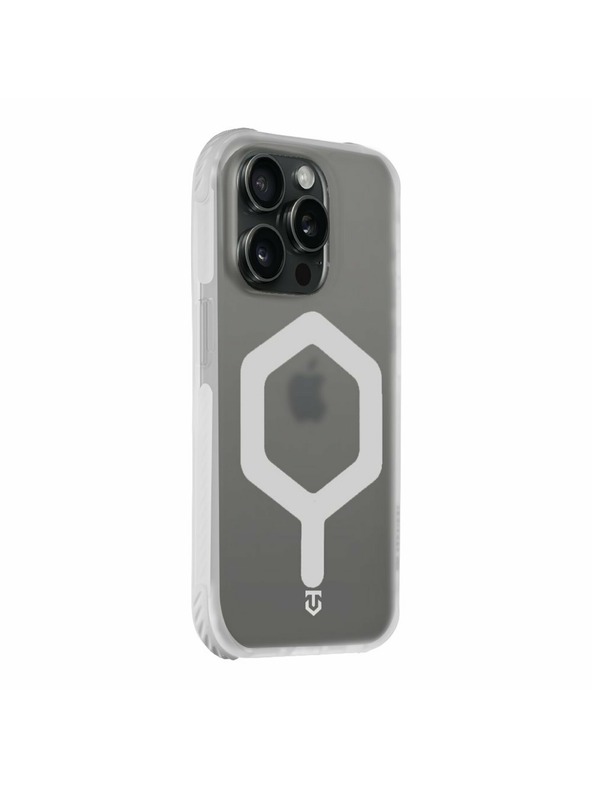 Tactical Tactical MagForce Hexagon Кейс за Apple iPhone 15 Pro T-White