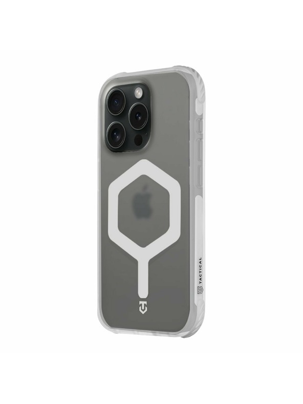 Tactical Tactical MagForce Hexagon Кейс за Apple iPhone 15 Pro T-White