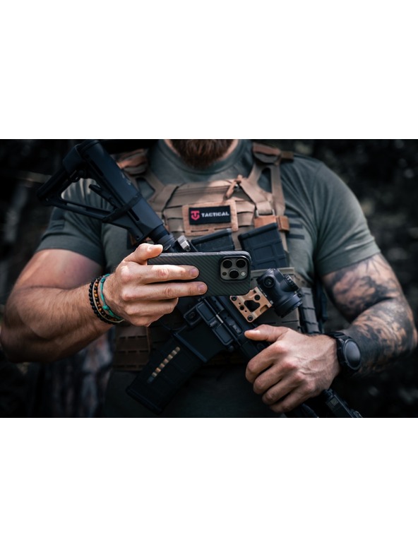 Tactical Tactical MagForce Aramid Калъф за Apple iPhone 16 Black