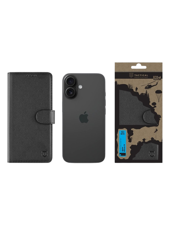 Tactical Tactical Field Notes за Apple iPhone 16 Black