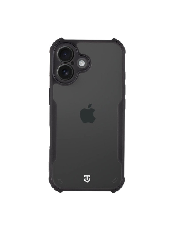 Tactical Tactical Quantum Stealth Калъф за Apple iPhone 16 Clear/Black