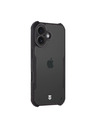 Tactical Tactical Quantum Stealth Калъф за Apple iPhone 16 Clear/Black