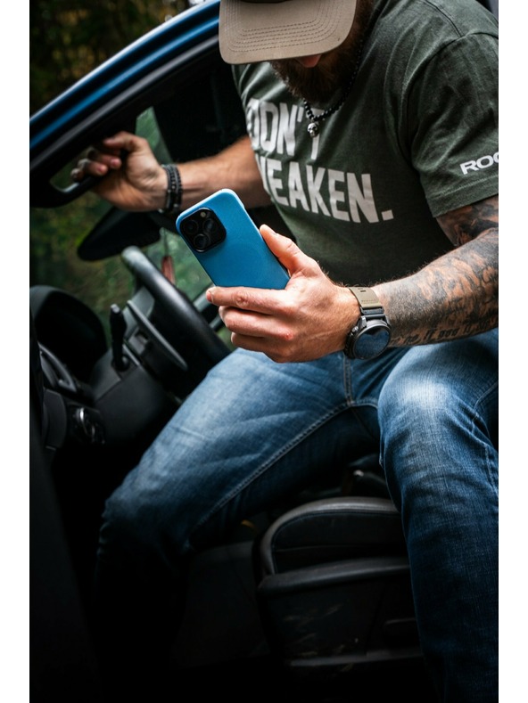 Tactical Tactical MagForce Aramid Защитен калъф за Apple iPhone 16 Blue Jay