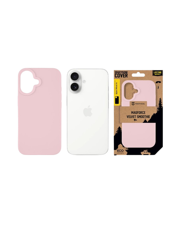 Tactical Tactical MagForce Velvet Smoothie Защитен калъф за Apple iPhone 16 Pink Panther