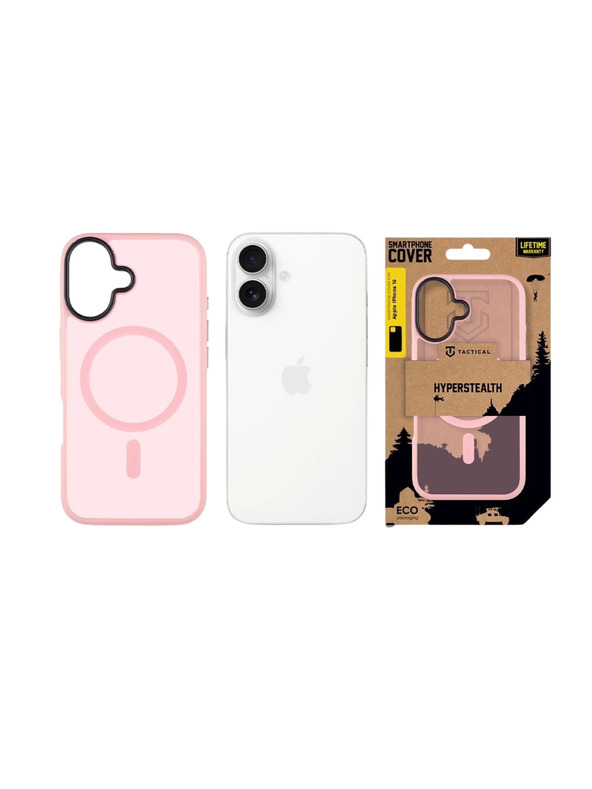 Tactical Tactical MagForce Hyperstealth Защитен калъф за Apple iPhone 16 Pink Panther