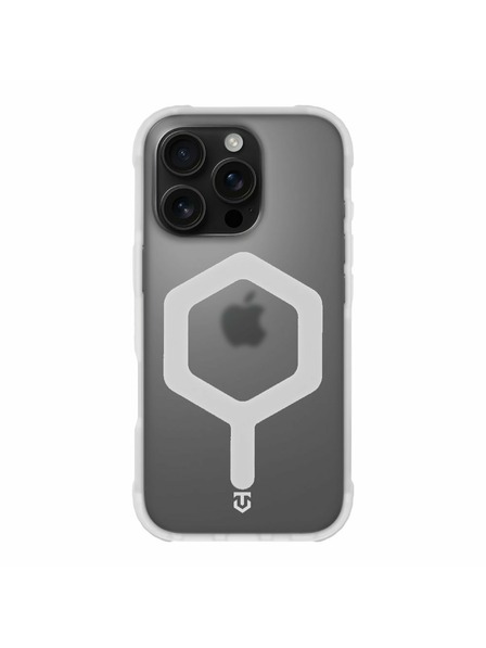 Tactical Tactical MagForce Hexagon Защитен калъф за Apple iPhone 16 Pro T-White
