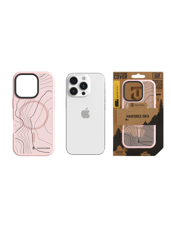 Tactical Tactical MagForce Hyperstealth Sika Защитен калъф за Apple iPhone 16 Pro Pink Panther