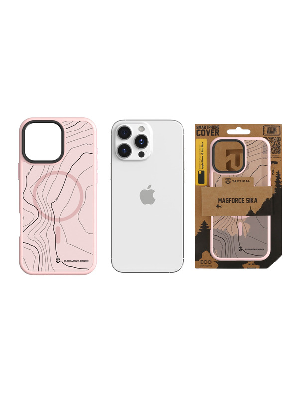 Tactical Tactical MagForce Hyperstealth Sika Защитен калъф за Apple iPhone 16 Pro Max Pink Panther