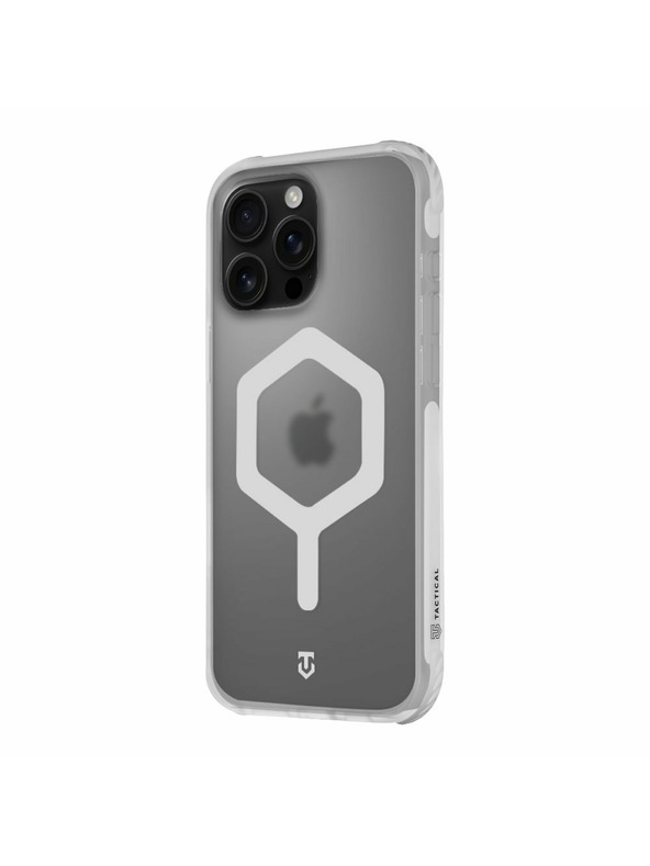 Tactical Tactical MagForce Hexagon Защитен калъф за Apple iPhone 16 Pro Max T-White