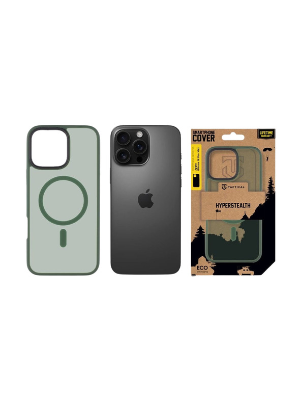 Tactical Tactical MagForce Hyperstealth Калъф за Apple iPhone 16 Pro Max Forest Green