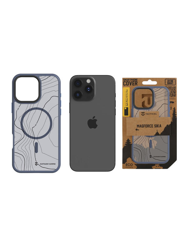 Tactical Tactical MagForce Hyperstealth Sika Калъф за Apple iPhone 16 Pro Max Deep Blue