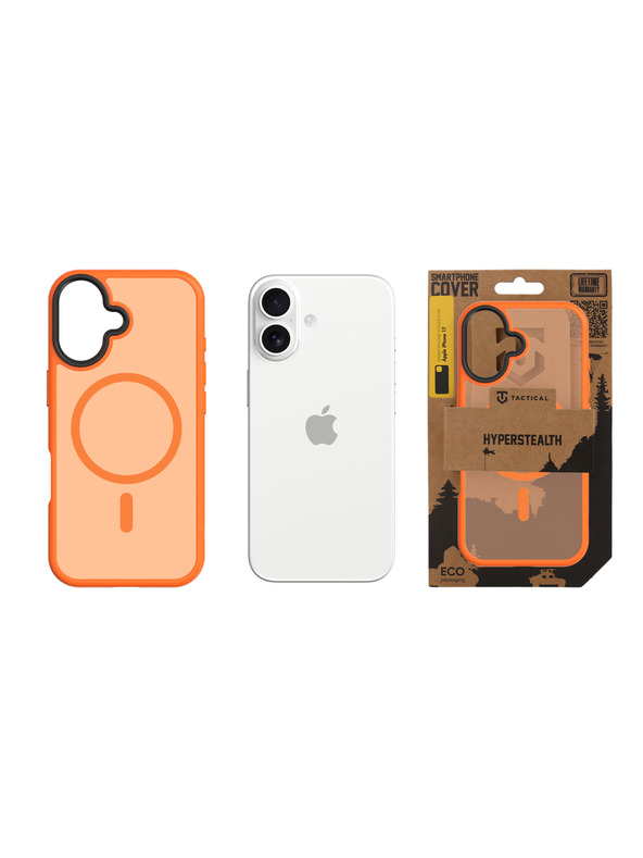 Tactical Tactical MagForce Hyperstealth Калъф за Apple iPhone 17/iPhone 18 Agent Orange