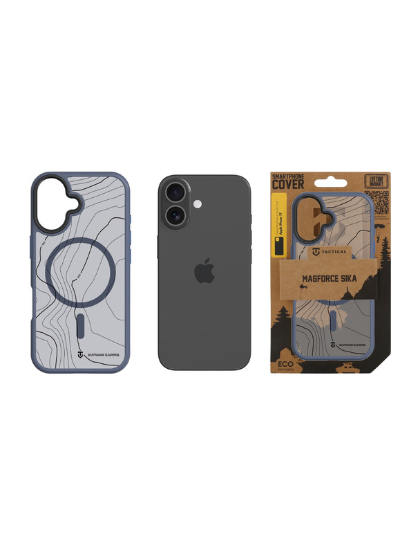 Tactical Tactical MagForce Hyperstealth Sika Калъф за Apple iPhone 17 Deep Blue