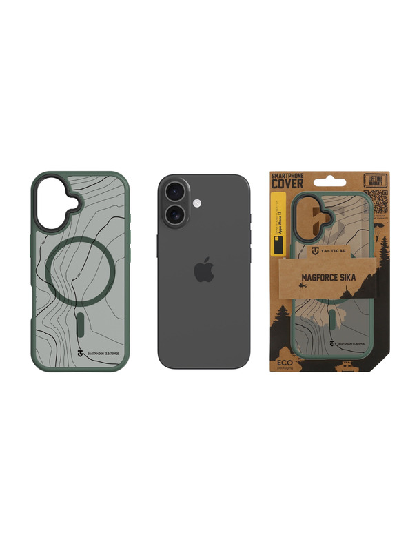 Tactical Tactical MagForce Hyperstealth Sika Калъф за Apple iPhone 17 Forest Green