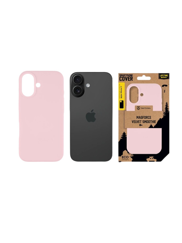 Tactical Tactical MagForce Velvet Smoothie Калъф за Apple iPhone 17 Pink Panther