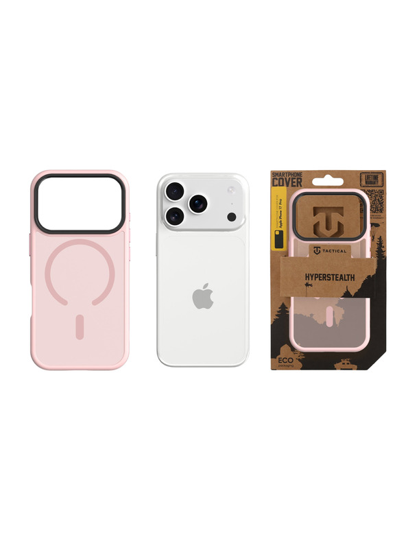 Tactical Tactical MagForce Hyperstealth Калъф за Apple iPhone 17 Pro Pink Panther