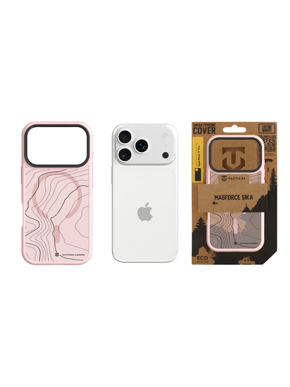 Tactical Tactical MagForce Hyperstealth Sika Калъф за Apple iPhone 17 Pro Pink Panther