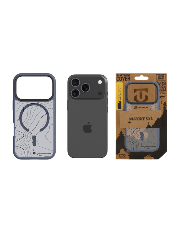 Tactical Tactical MagForce Hyperstealth Sika Калъф за Apple iPhone 17 Pro Deep Blue