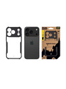 Tactical Tactical Quantum Stealth Калъф за Apple iPhone 17 Pro Clear/Black