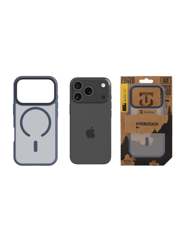 Tactical Tactical MagForce Hyperstealth Калъф за Apple iPhone 17 Pro Deep Blue