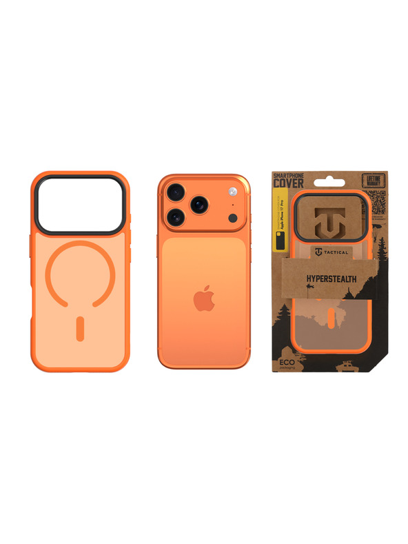 Tactical Tactical MagForce Hyperstealth Кейс за Apple iPhone 17 Pro/iPhone 18 Pro Agent Orange