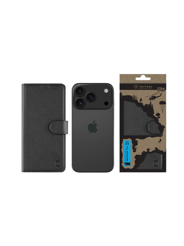 Tactical Tactical Field Notes за Apple iPhone 17 Pro Black