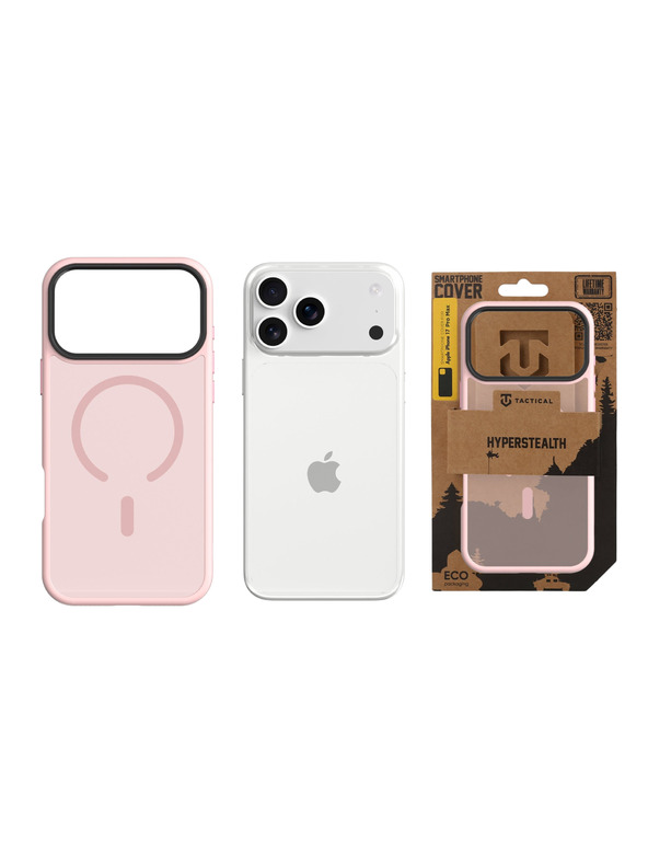 Tactical Tactical MagForce Hyperstealth Калъф за Apple iPhone 17 Pro Max Pink Panther
