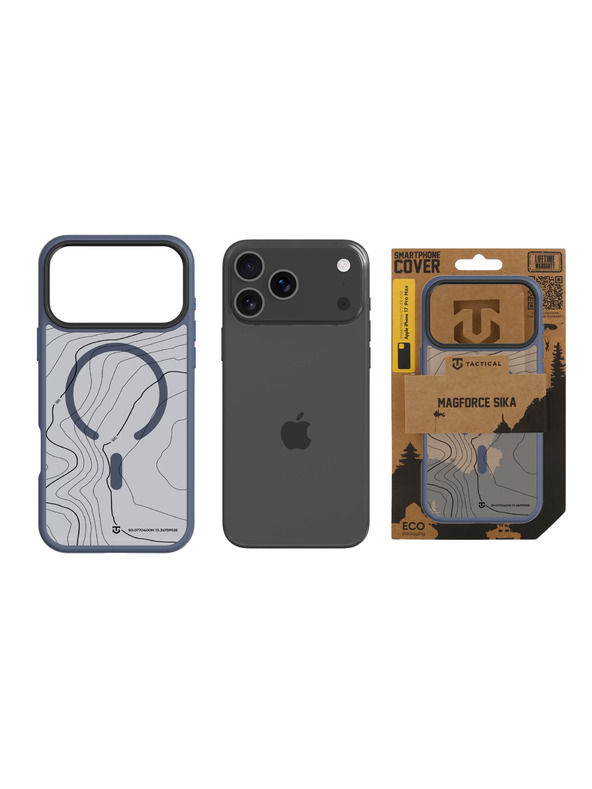 Tactical Tactical MagForce Hyperstealth Sika Калъф за Apple iPhone 17 Pro Max Deep Blue